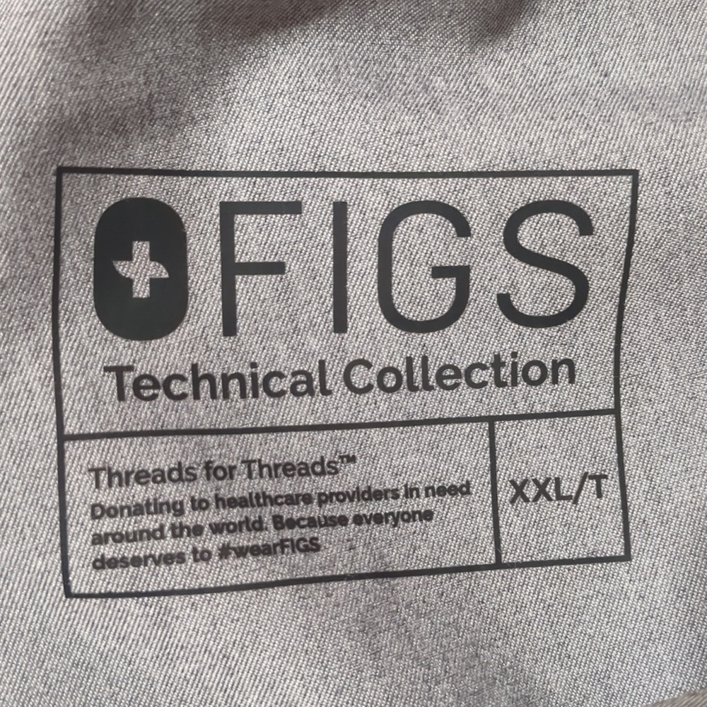 FIGS TECHNICAL COLLECTION  CARGO SCRUB PANTS  PULL ON Women size XXL - Picture 5 of 8